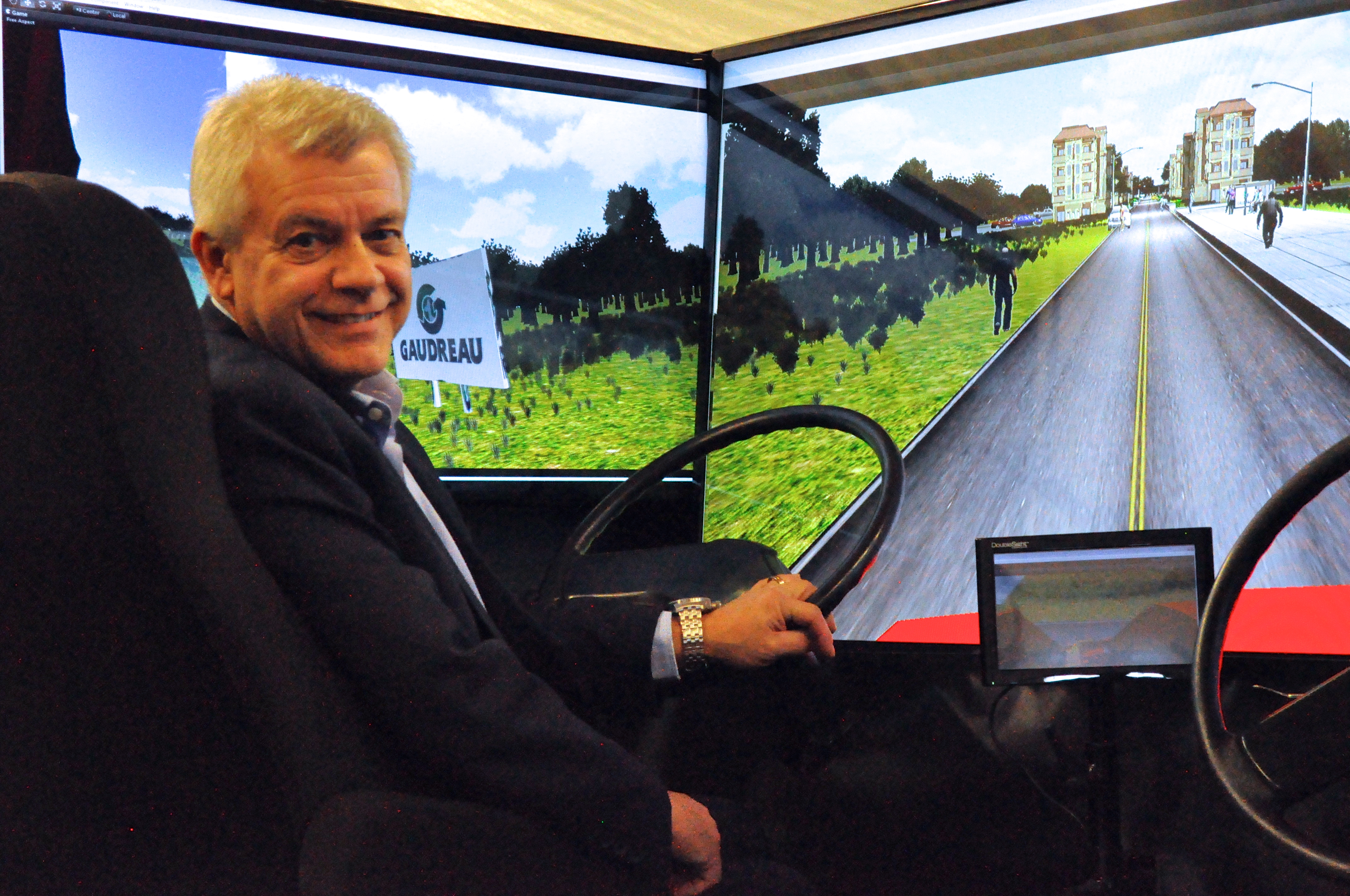 You are currently viewing Un simulateur de conduite pour les camionneurs de Gaudreau