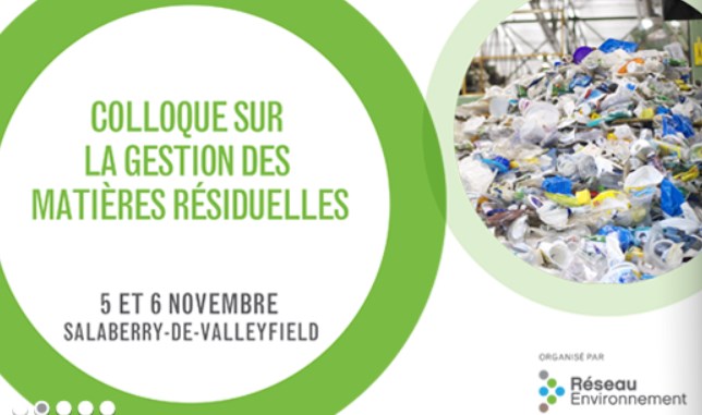 You are currently viewing Colloque sur la gestion des matières résiduelles, 05 novembre 2014 au 06 novembre 2014