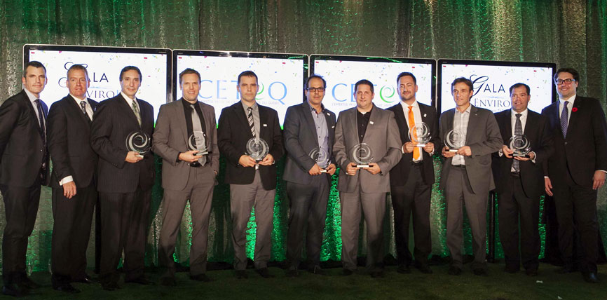 You are currently viewing L’EXPERTISE PRIVÉE EN TECHNOLOGIES ENVIRONNEMENTALES  RÉCOMPENSÉE LORS DU GALA ENVIROLYS 2014