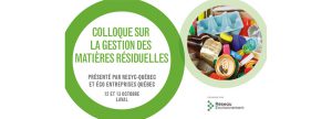 Lire la suite à propos de l’article Colloque sur la Gestion des matières organiques de Réseau Environnement